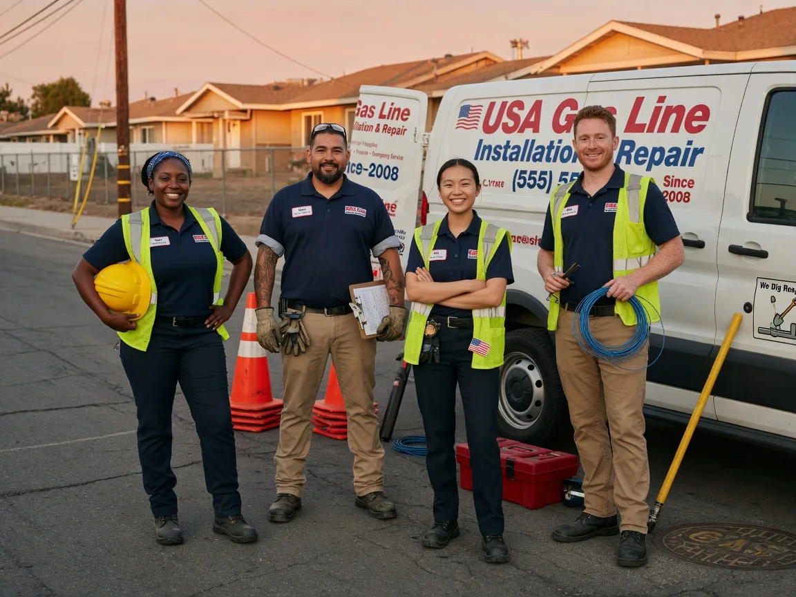 Gas Line Installation company in Houston, MO